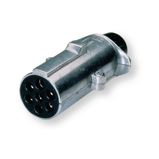 Stecker S 24 V 7-polig Metall ISO 3731